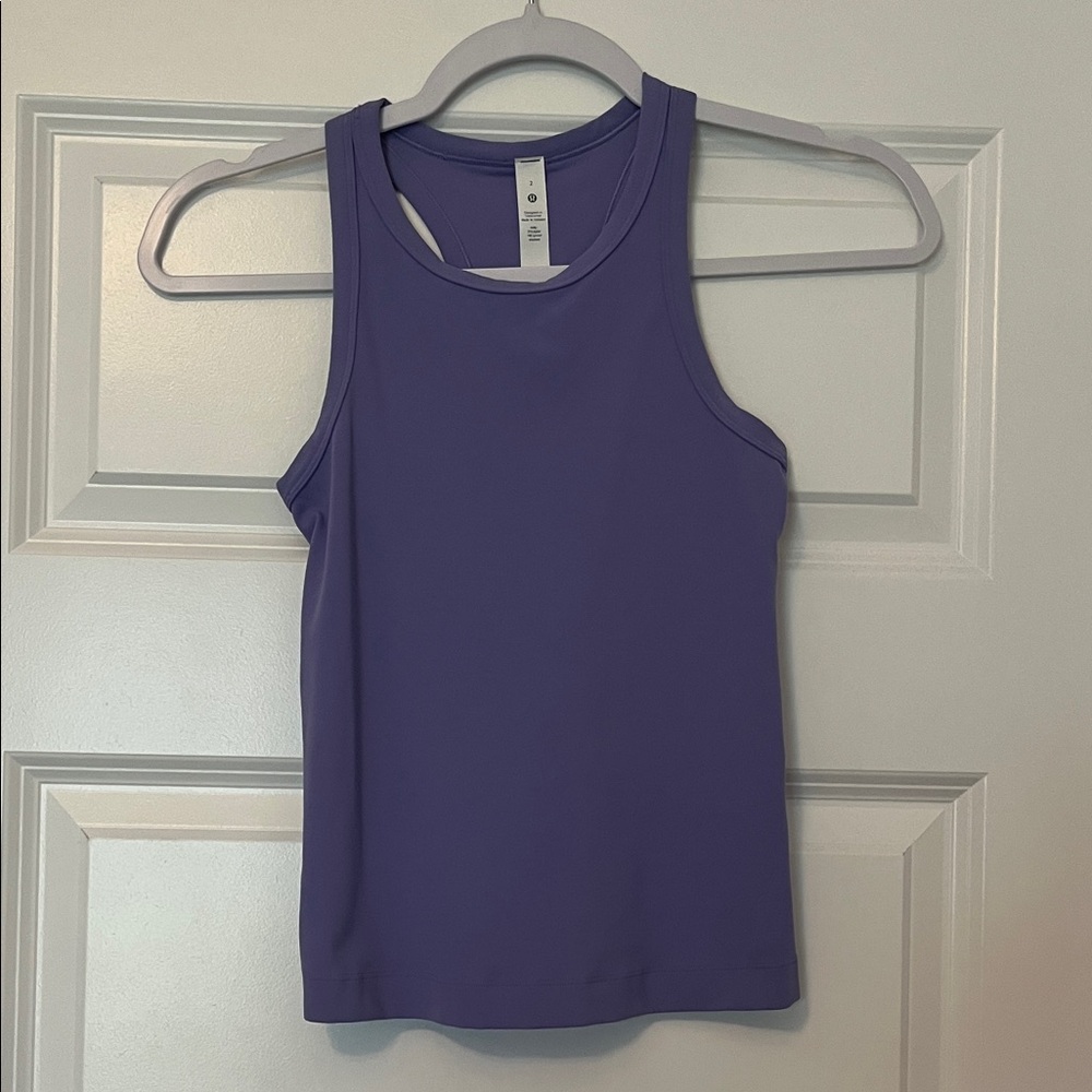 lululemon align waist length Purple Tank Top